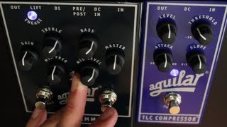 Aguilar TLC Compressor amp Tone Hammer with Norm Stockton ArtOfGroovecom [upl. by Ettenal524]