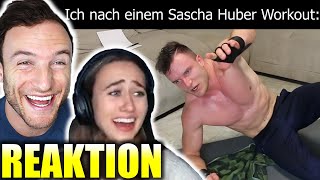 Sascha Huber und Paulina Wallner reagieren auf Sascha Huber Memes  Prozisboss 3 [upl. by Davide715]