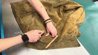 How To Clean A Suede Leather Jacket [upl. by Corella984]