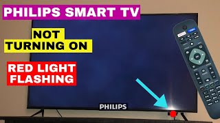 How to fix Philips Smart TV is not turning on  Best TV repair Guide [upl. by Eddana]