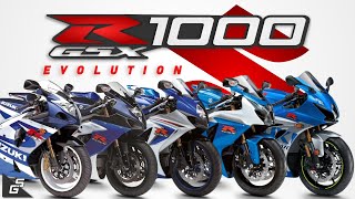 The Evolution of Suzuki GSXR 1000 ┃20012021 [upl. by Tijnar]