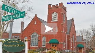 Dec 24 2023 Oakmont Presbyterian Church PA Fourth Sunday of Advent Worship Service [upl. by Dorkas]