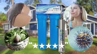 Kind E1000UV  Whole house Water Filter with UV Protection [upl. by Sharla]