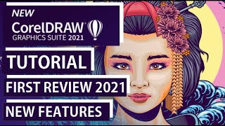 CorelDRAW 2021  Full Tutorial for Beginners plus the Brand New Features [upl. by Ettevets]