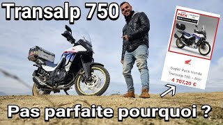 Transalp 750 bien mais à quel prix [upl. by Neros382]