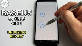 Baseus Stylus review  for capacitive screens [upl. by Halli]