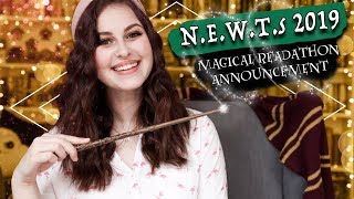 MAGICAL READATHON NEWTs 2019 ANNOUNCEMENT  Book Roast [upl. by Arras210]