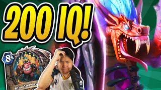 200 IQ Hakkar PLAY WINS ME the GAME  Hakkar Togwaggle Druid  Rastakhans Rumble  Hearthstone [upl. by Aicire]