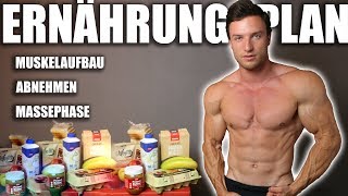 ERNÄHRUNG  So erreichst du deinen Traumkörper   Ernährungsplan und Supplements [upl. by Chrissa]