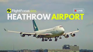 Heathrow Airport Live  Sunday 28th July 2024 [upl. by Yelak961]