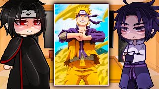 Uchiha Clan React To Naruto Uzumaki  Gacha Club [upl. by Ardnas]