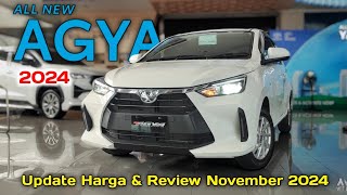 Update Harga Toyota Agya 2024 amp Review November 2024 [upl. by Laura]