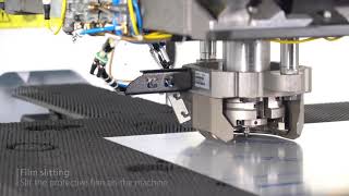 TRUMPF Punching Engraving  One function Four applications [upl. by Iaht861]