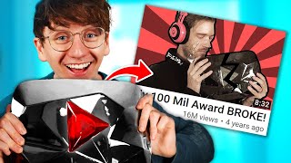 I Fixed PewDiePies 100M Subscriber Play Button [upl. by Eiduam864]