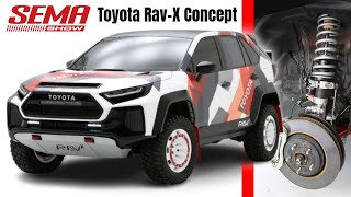 SEMA 2024 Toyota Rav X Concept [upl. by Lenes711]