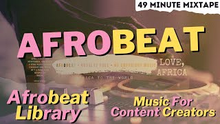 Ginjah Mixtape  Afrobeat Library  Music For Content Creators [upl. by Retsevlis248]