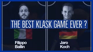 The Best KLASK Game Ever An Epic Battle Between Two Champs [upl. by Meadow705]