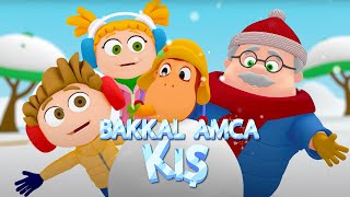 Bakkal Amca ❄️ Kış Özel YENİ Kızak ve Kardan Adam Şarkısı 🎵🥶 BakkalAmca [upl. by Doownelg]