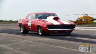 BIG RED Camaro  The Texas Mile  March 2011 [upl. by Denzil]