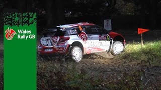 Dayinsure Wales Rally GB 2016 Shakedown highlights [upl. by Silvio340]