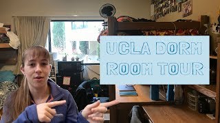 UCLA Dorm Room Tour 2018 [upl. by Annairt]