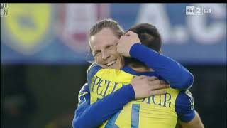 11Chievo VeronaCesena 21 Serie A 201415  90° Minuto  partita del 9 novembre 2014 [upl. by Marice]