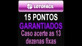 Lotofácil Como Fechar Os 15 Pontos No Concurso 1810 Com Planilha Grátis [upl. by Alana]