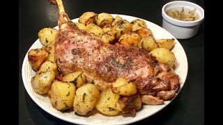 RECETTE IDÉALE POUR LE RAMADAN LA CUISSE DE DINDE AU FOUR ACCOMPAGNÉE DE SES POMMES DE TERRE [upl. by Keyek]