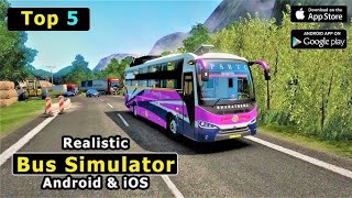 best top 7 high graphics bus simulator games online and offline [upl. by Straus]