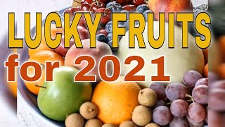 LUCKY FRUITS FOR NEW YEAR 2021  PAMPASWERTENG PRUTAS PARA SA 2021 [upl. by Gomez]