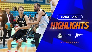 Astana vs Zenit Highlights October 14  Season 202324 [upl. by Yanej]