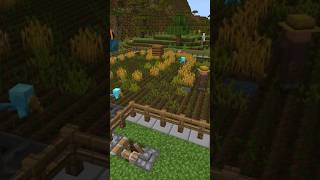 AUTOMATIC Wheat Farm using ALLAYS Minecraft Bedrock 120 Survival Lets Play [upl. by Kilah]