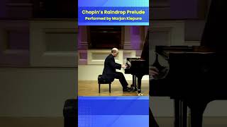 Chopin’s Raindrop Prelude complete performance with introduction [upl. by Nirehs982]