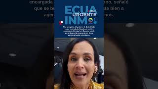 Inés Manzano señaló que se buscará la comprar energía a agentes privados colombianos [upl. by Elka]