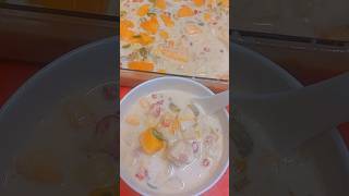 Simple amp Tasty Fruit Cream  No Cooking only takes 5 mins to prepare  Easy and super delicious [upl. by Ahsael]