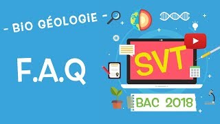 LIVE2018  Révisions BAC SVT  FAQ [upl. by Rovner]