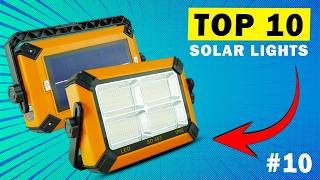 Top 10 Solar Powered Lights For Home  Lumencity [upl. by Yekram]