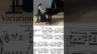 Brahms Variations on a Theme by Paganini Op 35 Book 1 Variation 11  with sheet music [upl. by Irolav]