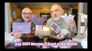 July 2024 Warmer amp Scent of the Month amp Warm Review [upl. by Nellak]