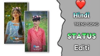 New Style Hindi Trending Song Status Editing Tuje Dekte hi Alight Motion Editing Purulia Bewafa song [upl. by Enak559]