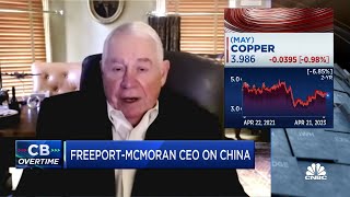 FreeportMcMoRan CEO on earnings the copper market and clean energy transition [upl. by Aneehsyt]