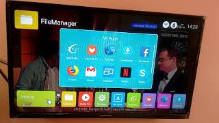 Thomson LED Smart TV How to Install and Run Skype [upl. by Ailen]