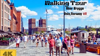 Walking tour along the Oslo Fjord From Aker Brygge to Bygdøy Oslo Norway🇳🇴❤️💙😍 visitnorway [upl. by Hagood]