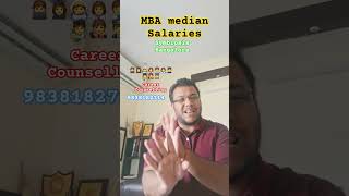 Symbiosis Bangalore Median Salary MBA catexam businessschool [upl. by Compte]