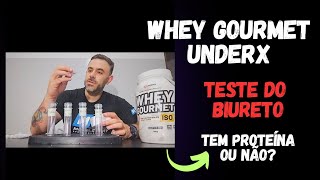 WHEY GOURMET TEM PROTEÍNA OU NÃO TESTE DO BIURETO [upl. by Minerva4]