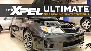 2013 Subaru Impreza WRX STI gets XPEL ULTIMATE Paint Protection Clear Bra on XPEL TV [upl. by Alleunam]