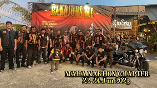 BANDIDOS MC THAILAND  PRESIDENT MEETING 2nd 2023 and ANNIVERSARY 5 YEARS Roi Et Chapter [upl. by Lorenzo]