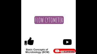 Flow cytometry  Flow cytometer I Cell sorter Cell sorting  audio [upl. by Hanah]