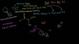 E2 E1 Sn1 ve Sn2 Tepkimelerini Karşılaştırma Fen Bilimleri Organik Kimya [upl. by Narf341]