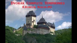 ADvořák Complete Symphonies  RKubelik BerlinPO [upl. by Nonnek633]